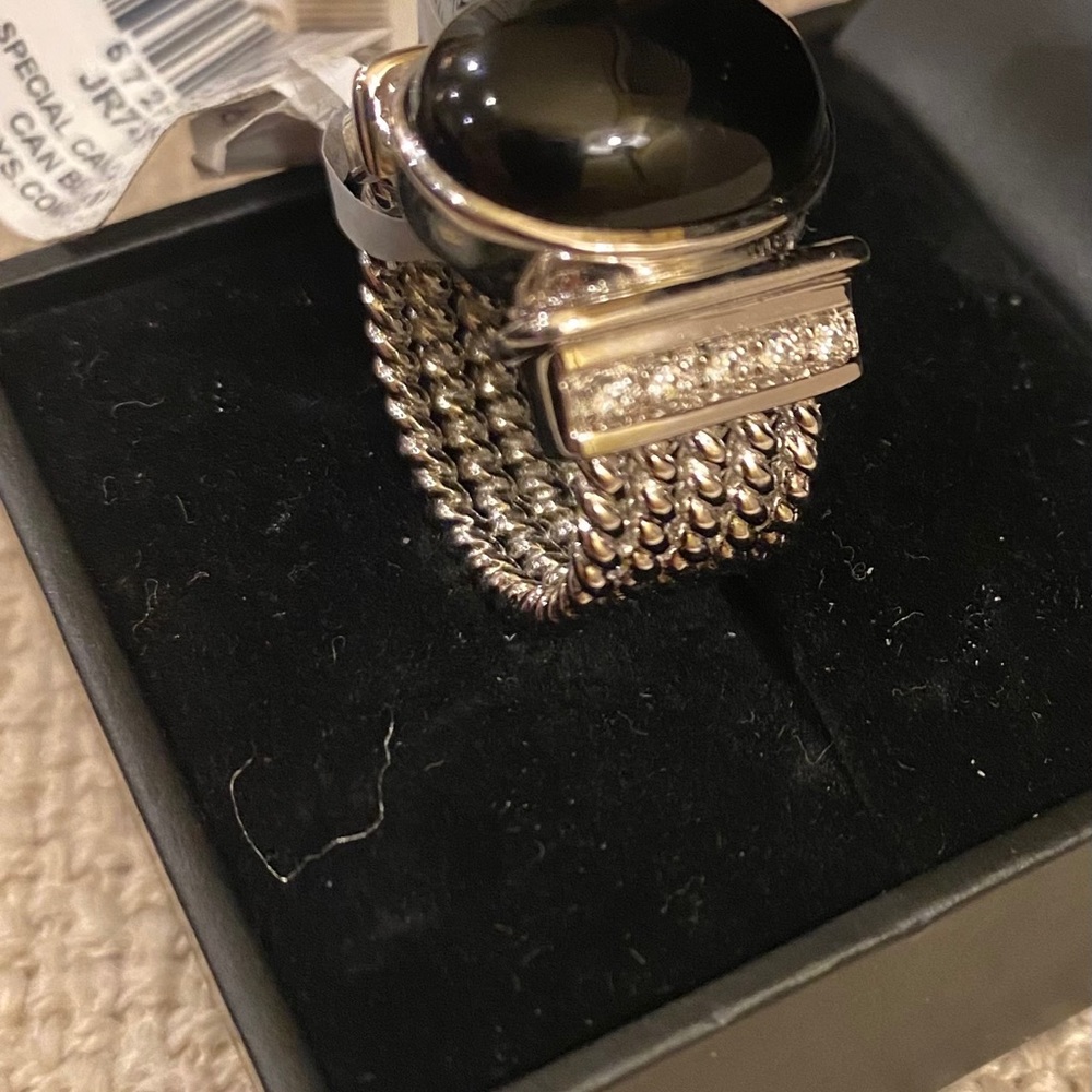 5 Twisted Braid Sterling Silver Ring - image 2